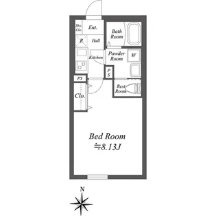 SOLASIA residence世田谷代田【1階】の間取り