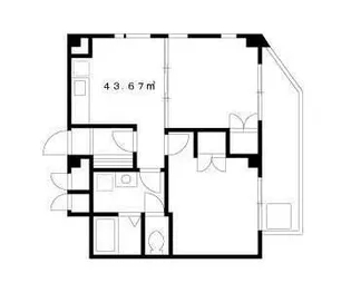 エトーレ武蔵関【3階】の間取り