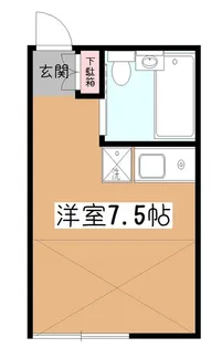 クロノス小平North【2階】の間取り