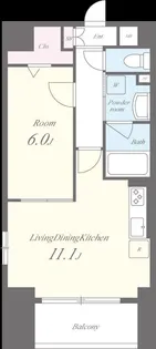 福信館【3階】の間取り