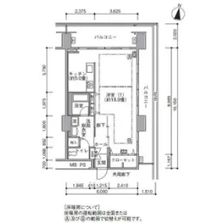 東京都江東区東雲1【マンション】の間取り