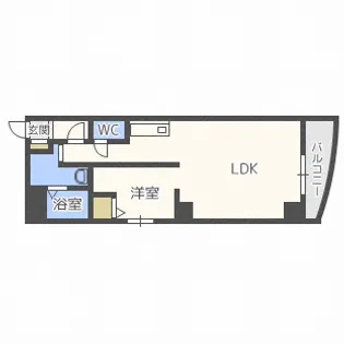 北海道札幌市中央区南三条東4【マンション】の間取り