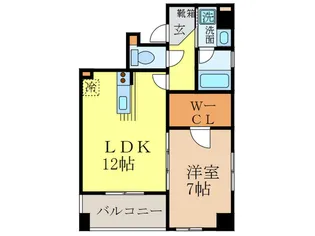 KAREN COURT名駅南【2階】の間取り