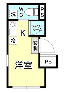 ヴィラ浅草【2階】の間取り