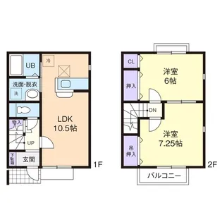 サニーヒル東前 D棟の間取り