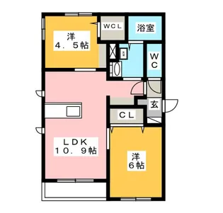 Maison d’Or 顕【1階】の間取り