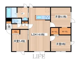 マーベラスタイム【1階】の間取り
