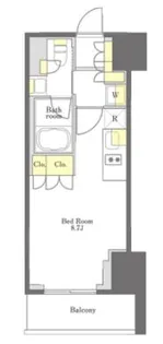 プライムメゾン大塚【18階】の間取り