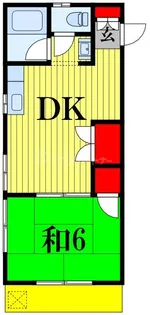 柏ハイツ【1階】の間取り