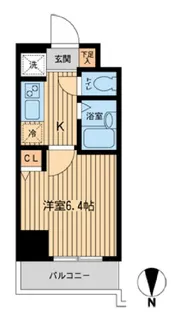 ドゥーエ浦安II【7階】の間取り