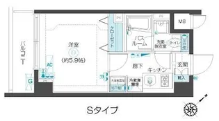 フェニックス練馬桜台【3階】の間取り