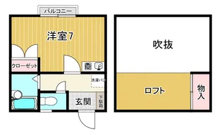 ベルトピア立町【2階】の間取り