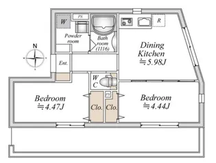 LIVEFLAT巣鴨【4階】の間取り