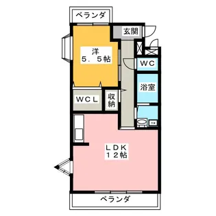 リジエール21【1階】の間取り