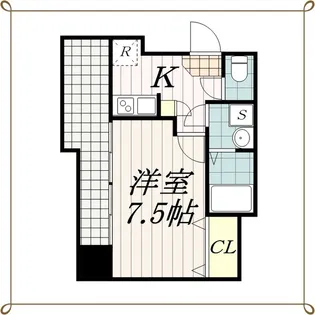 新千葉小川マンション【3階】の間取り