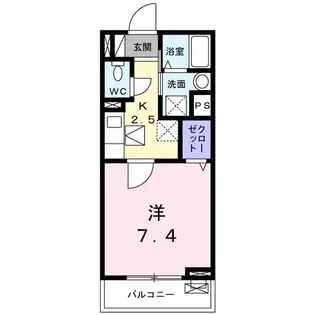 ミーサ【1階】の間取り