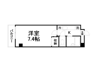 リーブルシンワ【2階】の間取り
