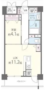 RESIDENCE MIWA【1階】の間取り