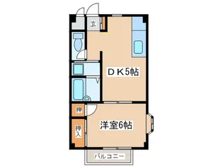 サンヒルズ司【2階】の間取り