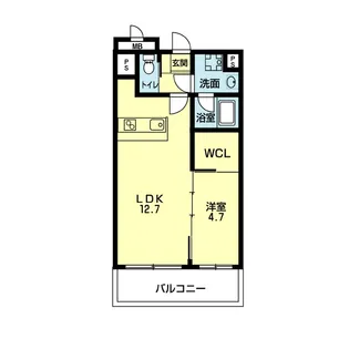 ウッドフォレスト元気の森公園【6階】の間取り