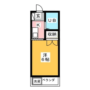ファミールハイツ【1階】の間取り