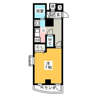 アネックスII【1階】の間取り