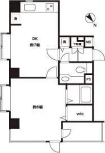 DRホームズ東銀座【5階】の間取り