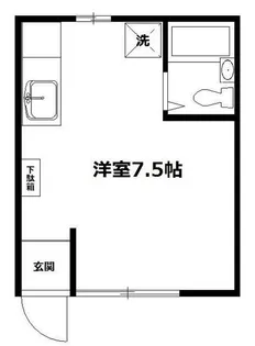 グリーンハイツ【1階】の間取り