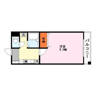 Racoon D1【2階】の間取り