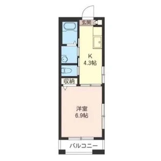 ミューゼス【3階】の間取り