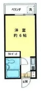 グリーンハイツハマダ【2階】の間取り