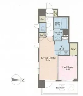 エクセレンシア駒込【9階】の間取り