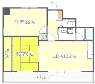 朝日イーストビル【3階】の間取り