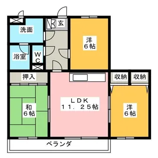神野ビル【2階】の間取り