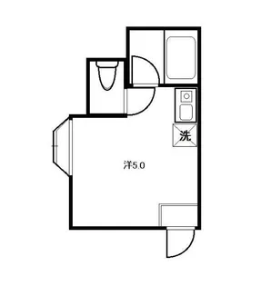 メゾンギュース【2階】の間取り