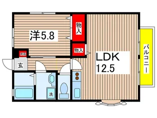 イデア-レ【1階】の間取り