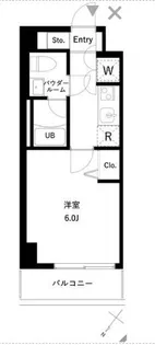 アーバンパーク行徳ステーションフロント【6階】の間取り