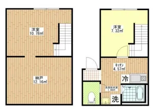 フェリチタ横川の間取り