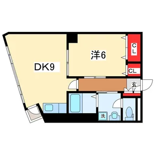 ロイヤル礎【8階】の間取り