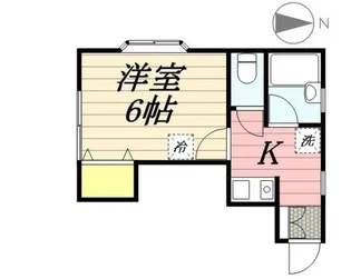 クレールハイツ【1階】の間取り