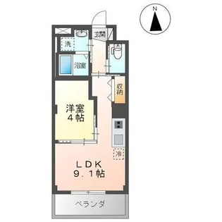 FofT(フォフト)【3階】の間取り