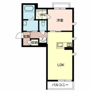 シャーメゾン アルフラット【3階】の間取り