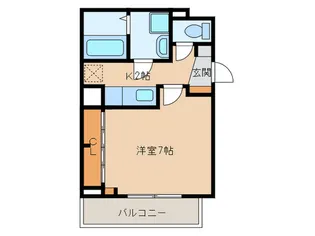 ラ・ロシェル【1階】の間取り