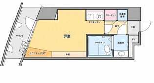 新潟ダイカンプラザ遊学館【9階】の間取り