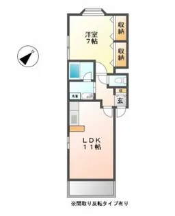 Nコープ【1階】の間取り