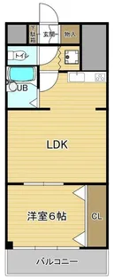 千住元町グリーンハイツ【1階】の間取り
