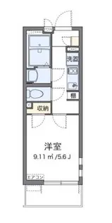 クレイノ弥生【3階】の間取り