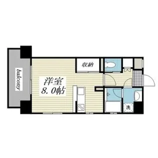 ヴィアーレ広瀬【2階】の間取り