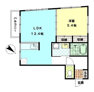 デンコーワ【2階】の間取り