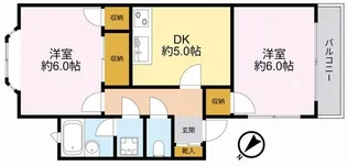 テラス増田【1階】の間取り